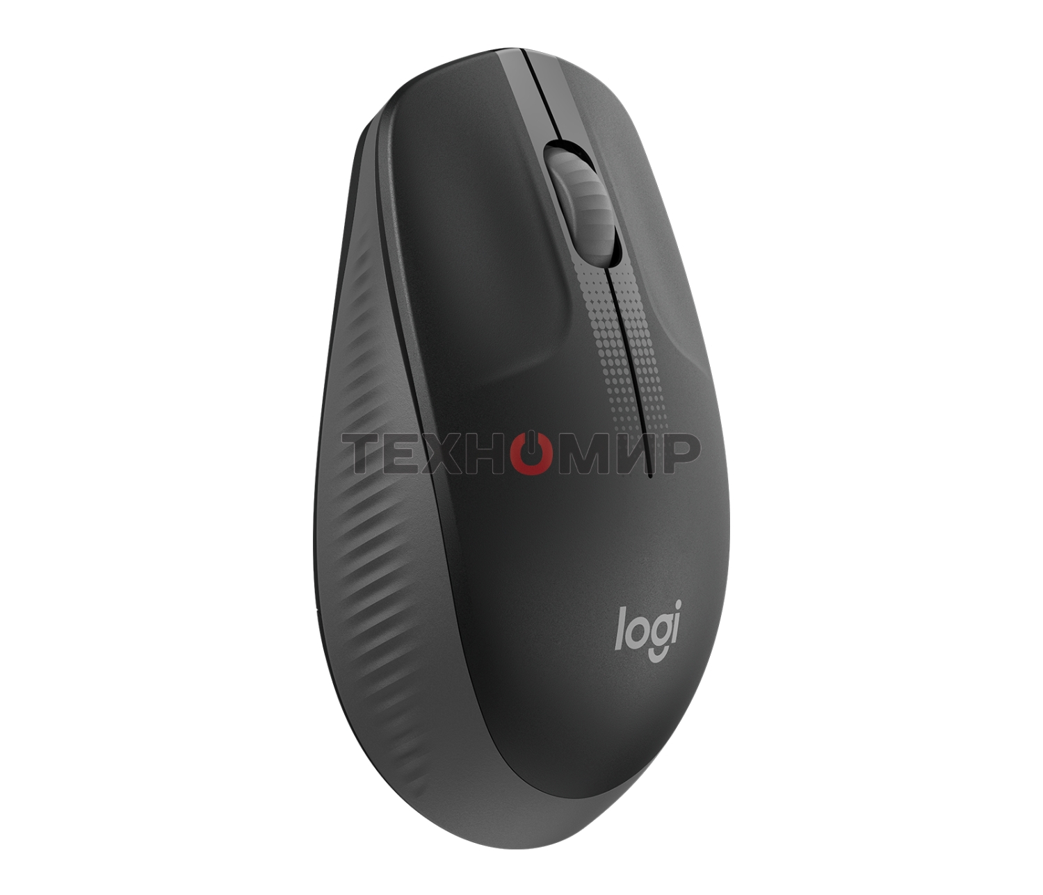 Мышь беспроводная Logitech M190 черный, 1000 dpi, радиоканал, USB, кнопки - 3