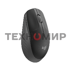 Мышь беспроводная Logitech M190 черный, 1000 dpi, радиоканал, USB, кнопки - 3