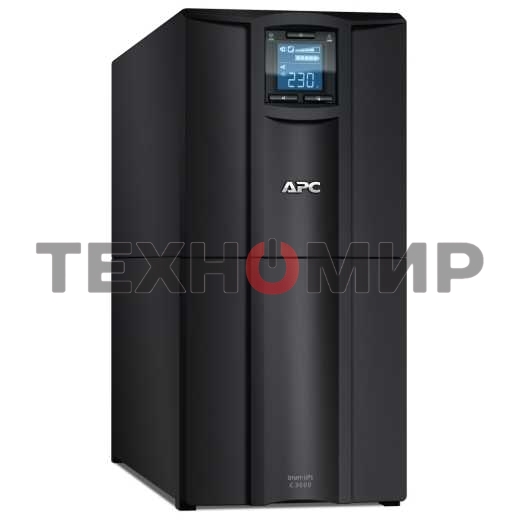 Источник бесперебойного питания APC Smart-UPS C SMC3000I 2100Вт 3000ВА черный