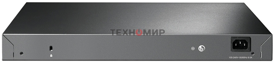 Коммутатор 48-port Gigabit PoE+ L2+ switch, 48 802.3af/at PoE+ ports, 4 Gb SFP slots, 1 RJ-45 + 1Micro-USB console ports, 348W PoE budget