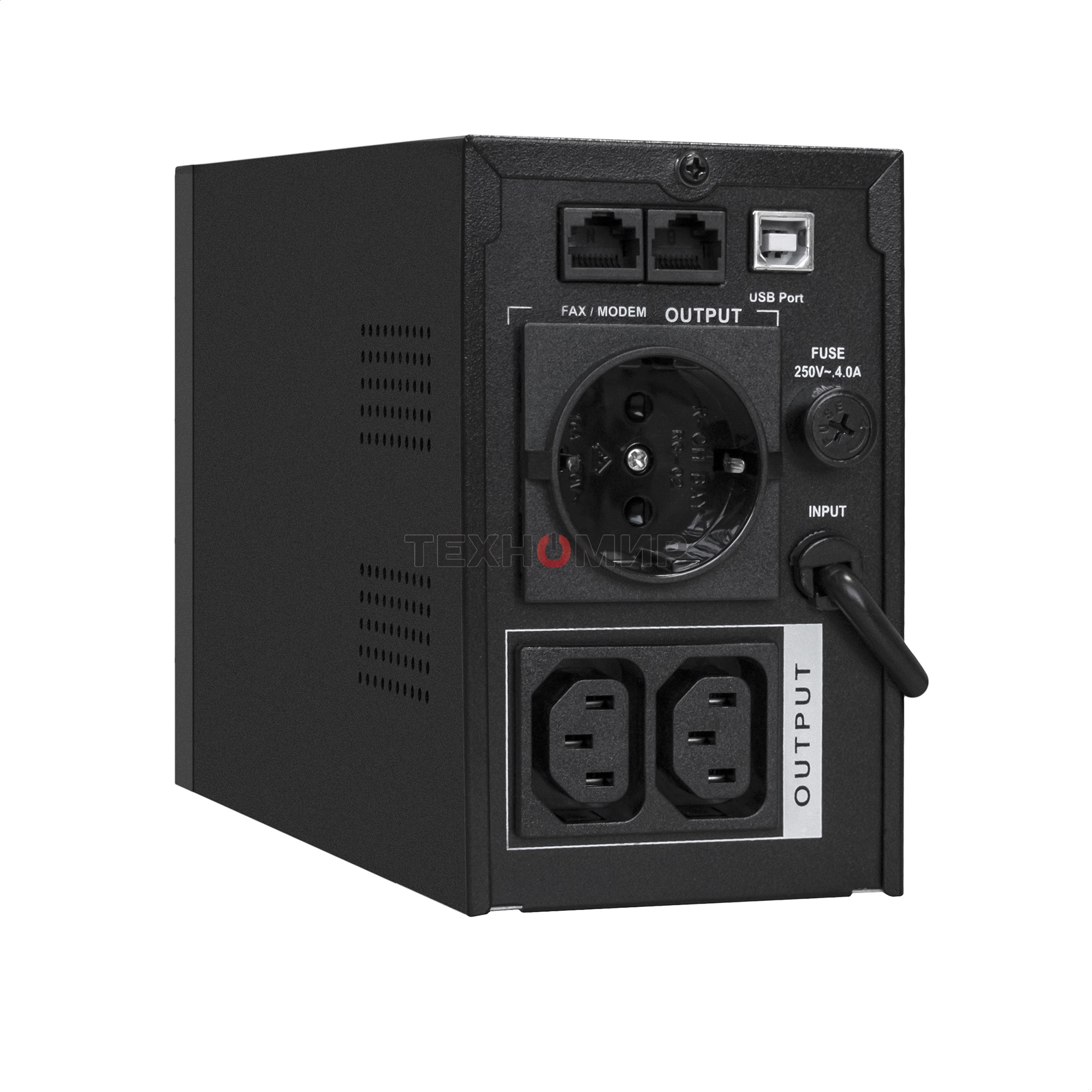 Источник бесперебойного питания ExeGate SpecialPro UNB-650.LED.AVR.1SH.2C13.RJ.USB