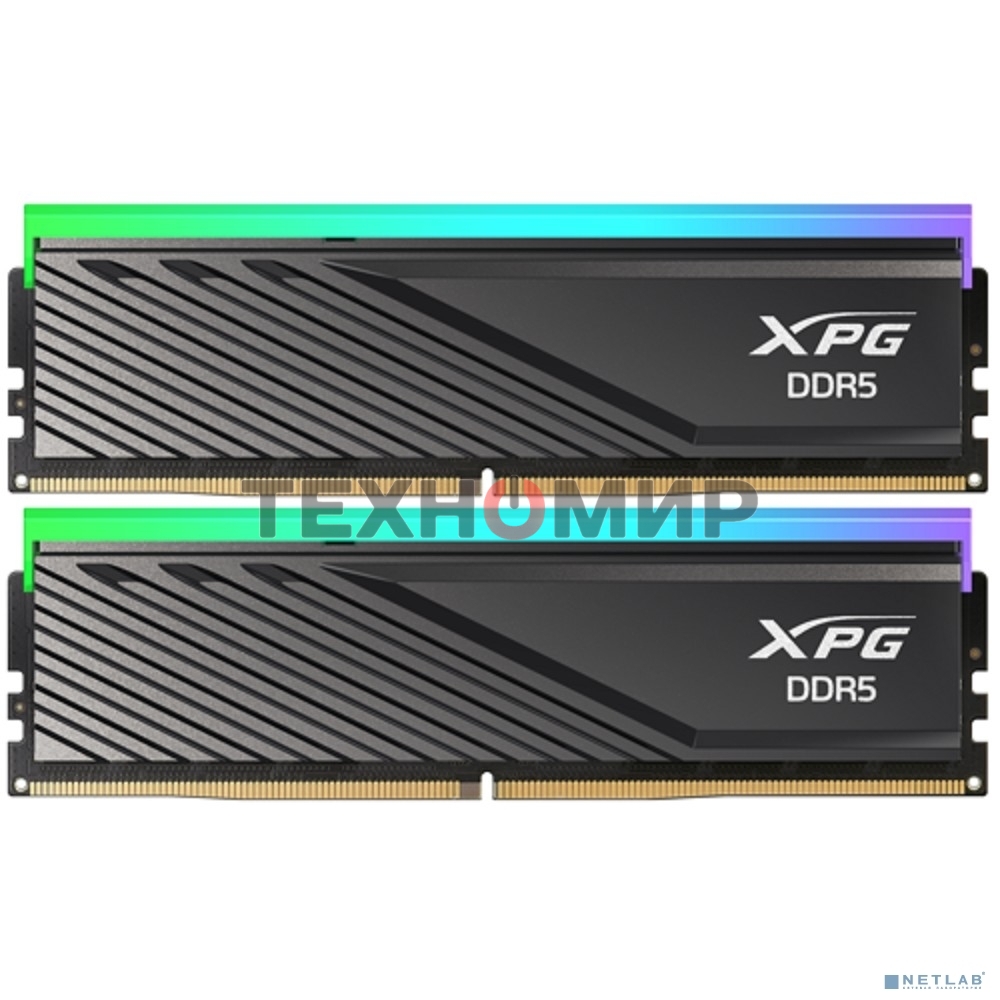 Оперативная память XPG Lancer Blade, DDR5, 32GB (2x16GB), 6000MHz, CL30, DIMM, с радиаторами, RGB, черный