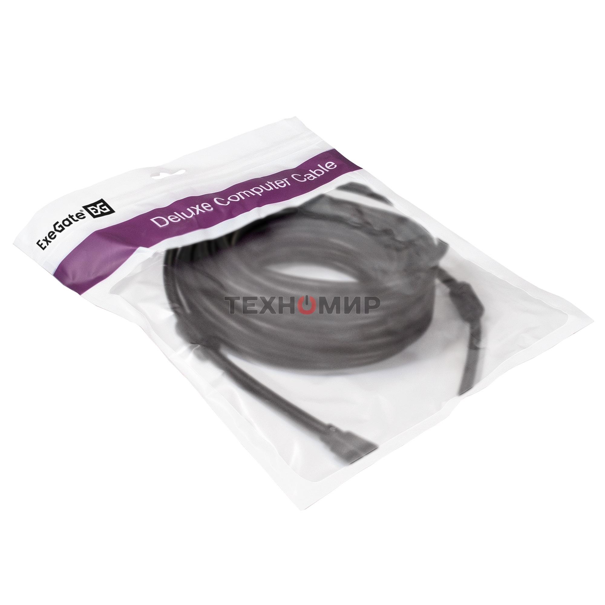 Кабель HDMI Exegate EX287727RUS EX-CC-HDMI2-15.0F (19M/19M, v2.0, 15м, 4K UHD, Ethernet, ферритовые кольца, позолоченные контакты)