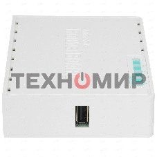 Маршрутизатор MikroTik RB750UPr2 hEX PoE lite 5x Ethernet, раздача PoE, 650 МГц ЦП, 64 МБ 5-портовый 100-Мбитный маршрутизатор с поддержкой PoE на 4-х портах