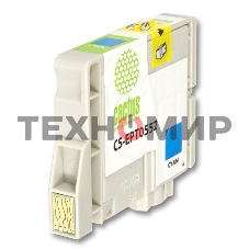 Картридж струйный Cactus CS-EPT0552 голубой для Epson Stylus RX520/Stylus Photo R240 (10мл)