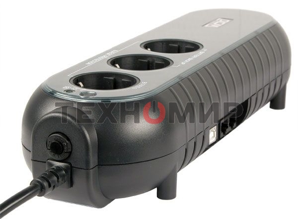 Источник бесперебойного питания Powercom WOW 1000U 500Вт 1000ВА черный