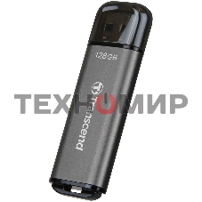 Флешка USB Transcend Jetflash 920 (TS128GJF920), 128Gb, USB 3.1, R/W 420/400, темно/серый