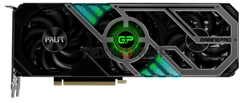 Видеокарта Palit PA-RTX3070 GAMINGPRO 8G LHR NVIDIA GeForce RTX 3070 8192Mb 256 GDDR6 1500/14000/HDMIx1/DPx3/HDCP Ret