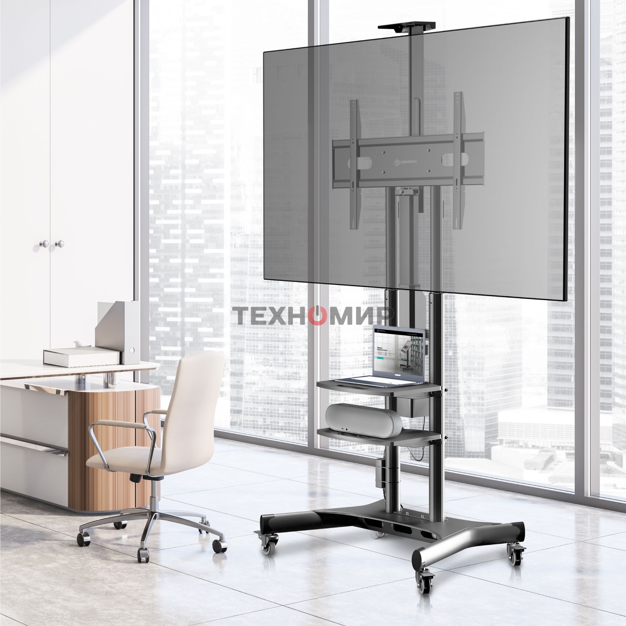 Подставка для телевизора Onkron TS1881 Elift черный 50