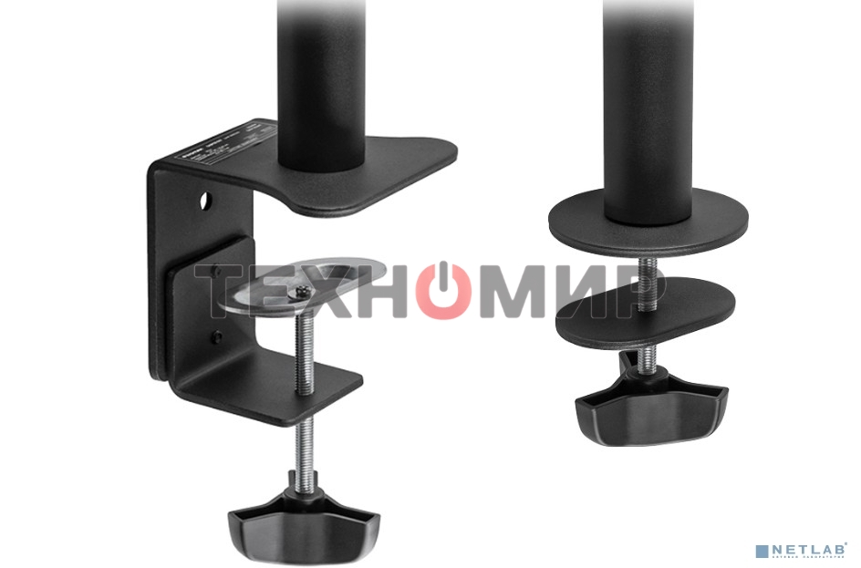 Кронштейн для монитора Kromax CASPER-507 черный 4 шт/уп. 10