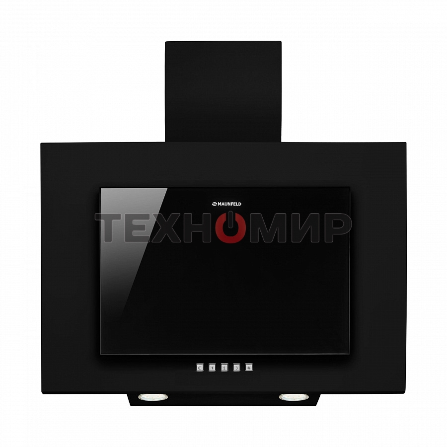 Вытяжка наклонная Maunfeld Tower C 60 черный, 60 см, 650 куб. м/ч, 51 дБ