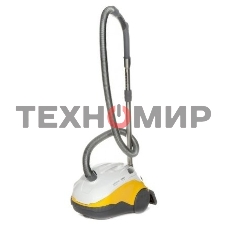 Пылесос Thomas Perfect Air Animal Pure белый/желтый, 325/1700Вт, уборка влажная/сухая, пылесборник контейнер 1.9 л