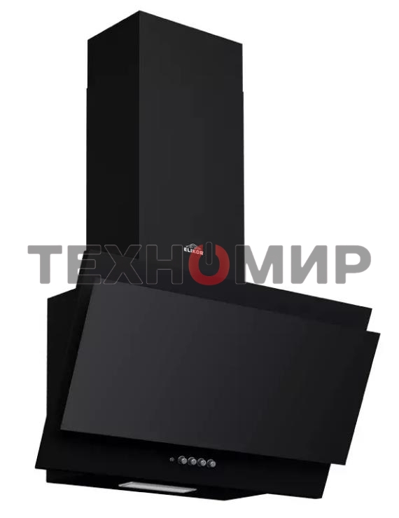 Вытяжка наклонная Elikor Титан 50П-430-К3Д черный, 50 см, 430 куб. м/ч, 54 дБ