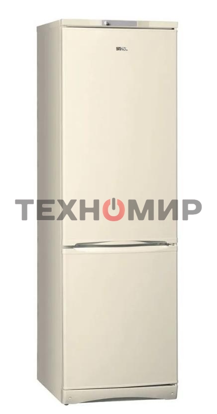 Холодильник Stinol STS 185 E бежевый двухкамерный 235/104 л морозилка снизу