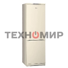 Холодильник Stinol STS 185 E бежевый двухкамерный 235/104 л морозилка снизу