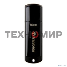 Флешка USB Transcend JetFlash 350 (TS16GJF350), 16Gb, USB 2.0, R/W 15/7, черный