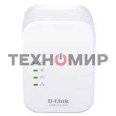 Беспроводной PowerLine-адаптер D-Link DHP-W310AV N300 с поддержкой HomePlug AV