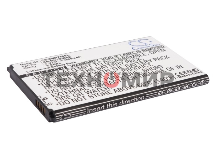 Аккумулятор CameronSino CS-SMN750SL EB-BN750BBC для Samsung Galaxy Note 3 Neo 3.8V, 1800mAh, 6.84Wh