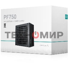 Блок питания Deepcool/GamerStorm PF750, 750Вт, 80 PLUS, 120мм, черный
