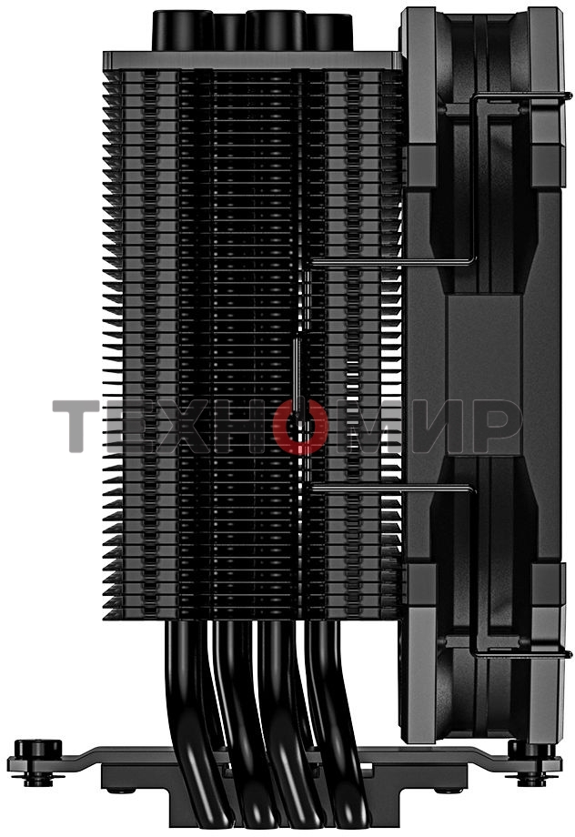 Кулер для процессора ID-COOLING SE-224-XTS MINI черный 120мм алюминий/медь 1600rpm 32db 4-pin 180W 134мм