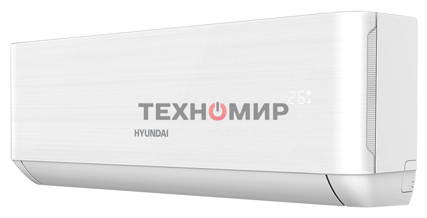 Кондиционер сплит-система Hyundai HAC-24/T-PRO 24000 BTU, 70 м², 31/47 дБ, охлаждение, обогрев, осушение, белый
