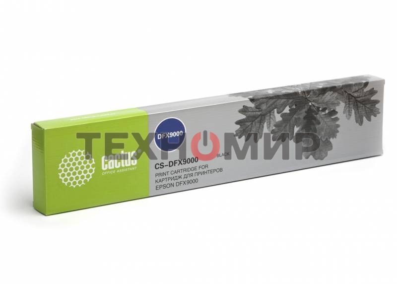 Картридж матричный Cactus CS-DFX9000 черный 12.7мм, 45м для Epson DFX9000