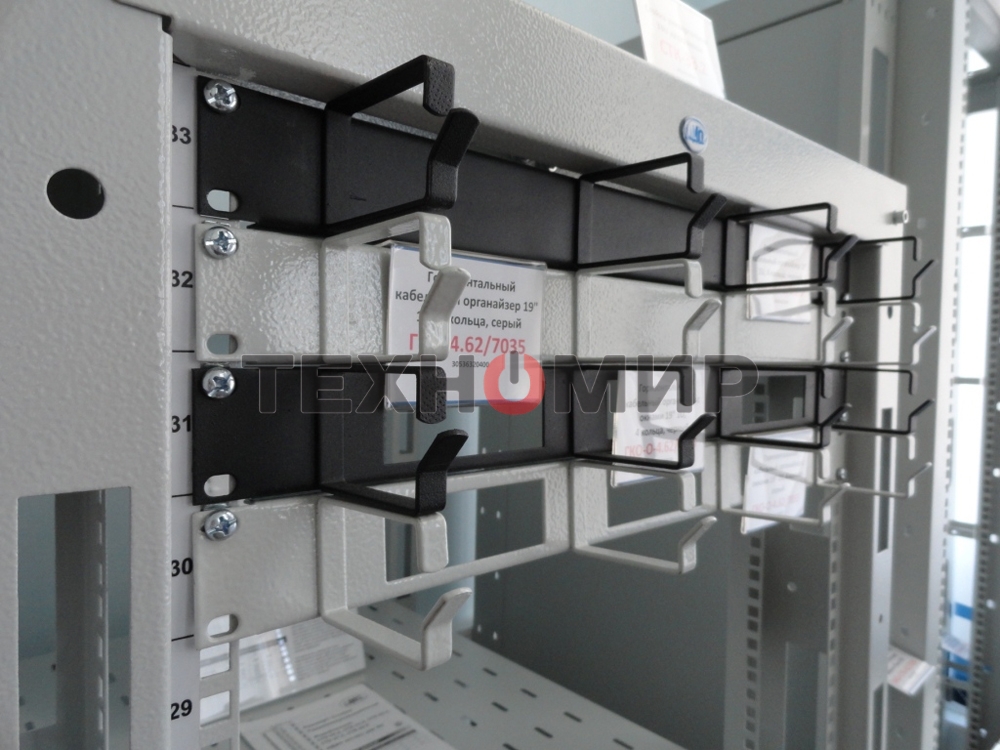 Кабельный органайзер с окнами 19