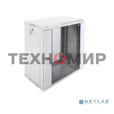 Шкаф телеком. настенный разборный 12U (600х350) дверь стекло (ШРН-Э-12.350) (1 коробка)