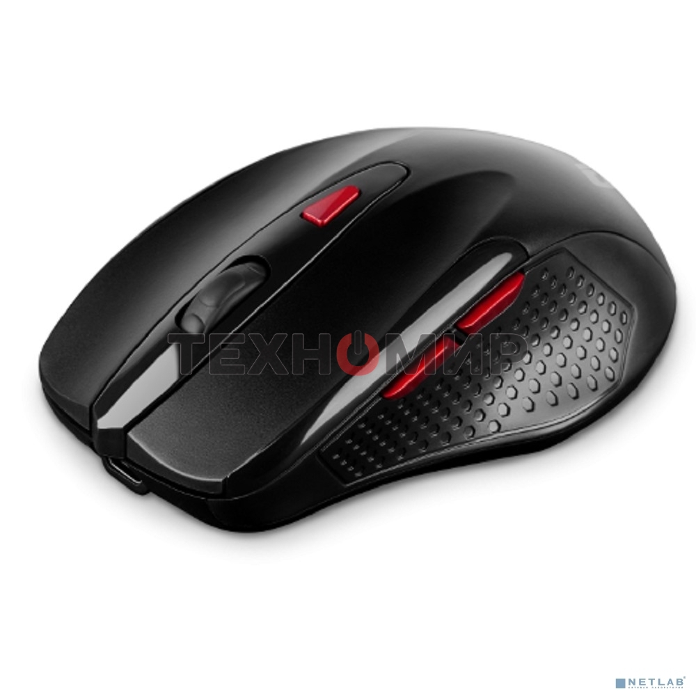 Мышь беспроводная SVEN RX-450W черный, 3200 dpi, радиоканал, USB, кнопки - 6