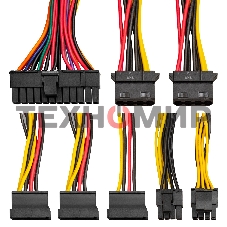 Блок питания ExeGate AB600 (EX292142RUS), 600Вт, 80мм, серый