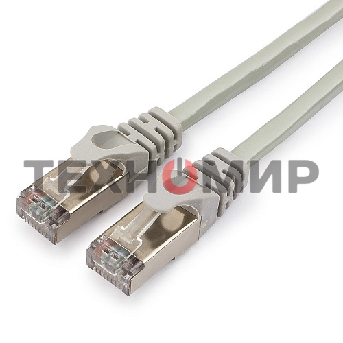 Патч-корд FTP Cablexpert cat.6, 1.5м, литой, многожильный, серый