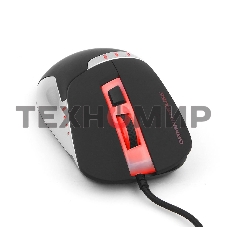 Мышь проводная Gembird MG-520 черный, 3200 dpi, USB, кнопки - 6