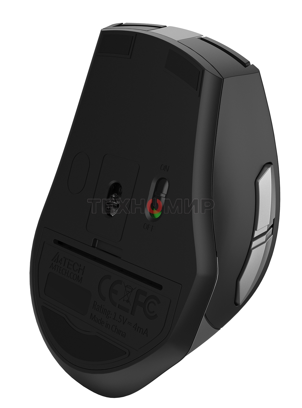 Мышь беспроводная A4Tech Fstyler FG35 серый/черный, 2000 dpi, радиоканал, USB, кнопки - 6