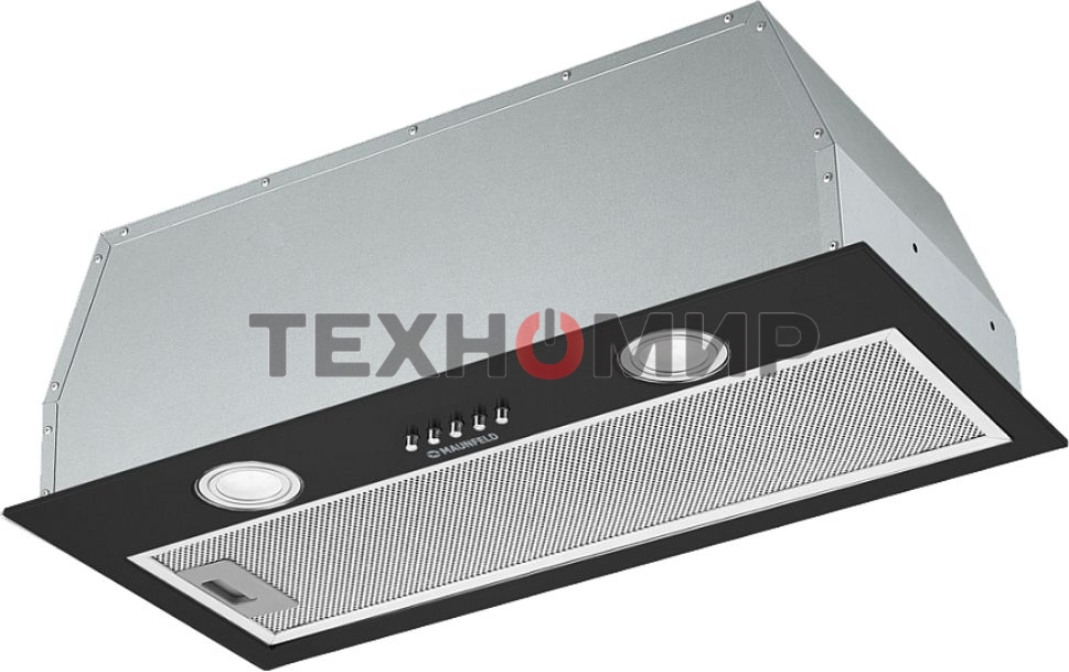 Вытяжка встраиваемая Maunfeld THAMES 601PM черный, 60 см, 850 куб. м/ч, 44 дБ