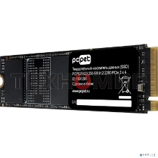Накопитель SSD PC PET PCPS256G3, 256GB, PCIe 3.0 x4, M.2 2280, NVMe, R/W 1800/1000