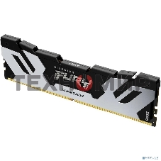 Оперативная память Kingston Fury Renegade, DDR5, 48Gb (1x48GB), 6000MHz, CL32, DIMM, с радиатором, серебристый