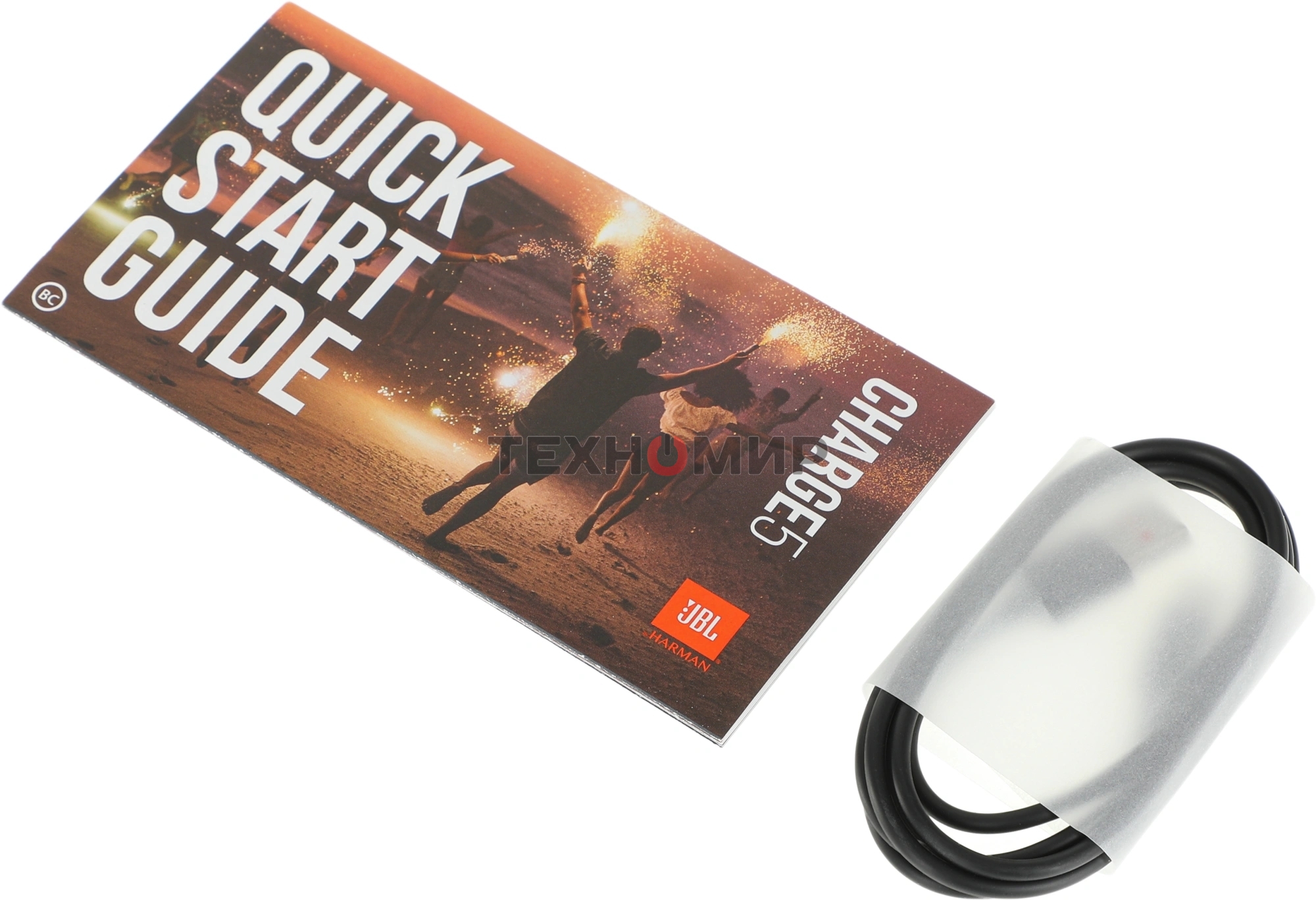 Портативная акустика JBL Charge 5, черный