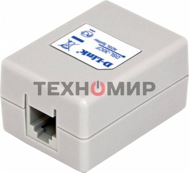Сплиттер xDSL D-Link DSL-30CF/RS RJ-11 ADSL Annex A