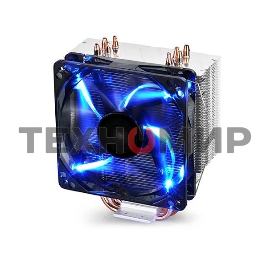 Кулер Deepcool GAMMAXX 400 BLUE BASIC серебристый 120мм алюминий+медь 1500rpm 30db 4-pin 130W 154мм