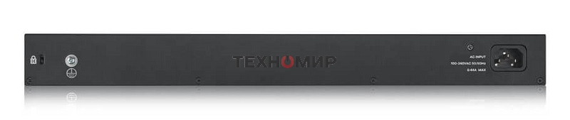 Коммутатор Zyxel GS1920-24v2 Hybrid Smart switch Zyxel Nebula Flex, 24xGE, 4xCombo (SFP/RJ-45), silent (fanless), Standalone/cloud management