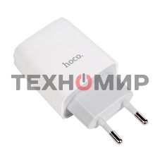 Сетевое зарядное устройство 1 USB/HOCO HC-12899 C72A/Выход: 10.5W/белый