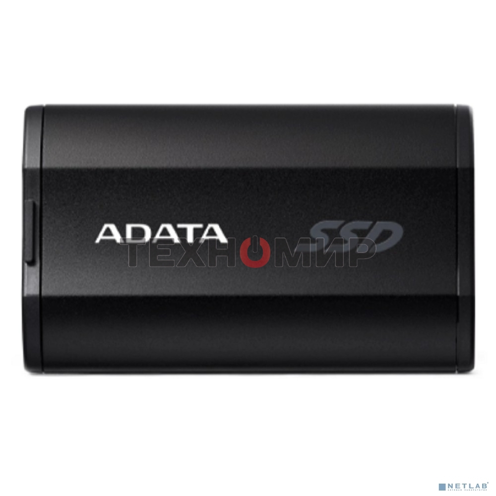 Внешний SSD ADATA SD810, 500 Gb, USB 3.2 Gen 2x2 Type-C, R/W 2000/2000, черный
