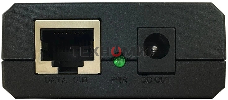 PoE-сплиттер ORIGO OPE301GS/A1A 802.3af/at, 1x1000Base-T PoE In, 1x1000Base-T, выход: 5/9/12В DC