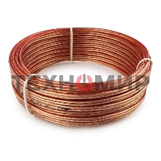 Акустический кабель Cablexpert CC-TC2x0,75-15M, прозрачный, 15 м, бухта