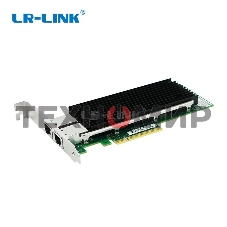 Сетевая карта LR-Link 2 порта 10/100/1000/10G Base-T на чипе Intel X540, LREC9802BT