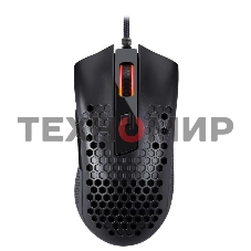 Мышь проводная REDRAGON Storm Basic чёрный, 12400 dpi, USB, кнопки - 5