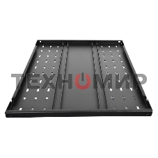 Полка аккумуляторная ЦМО СВ, усиленная, 1U, 25х496х580 мм (ВхШхГ), для шкафов и стоек, черный