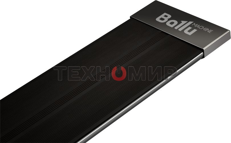 Обогреватель инфракрасный Ballu BIH-AP4-1.0-B черный, панельный, 1000 Вт, 20 м2