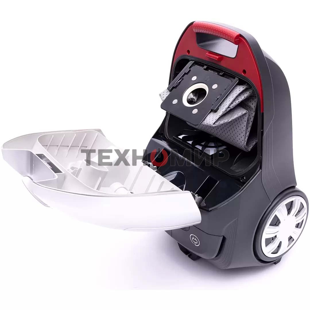 Пылесос Sharp ECJB19RS серебристый, 350/1900 Вт, уборка сухая, пылесборник мешок 2.3 л