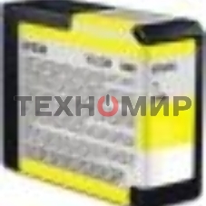 Картридж струйный Epson C13T580400 для Stylus Pro 3800 80 мл желтый